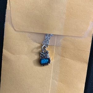 Silver pendant and chain